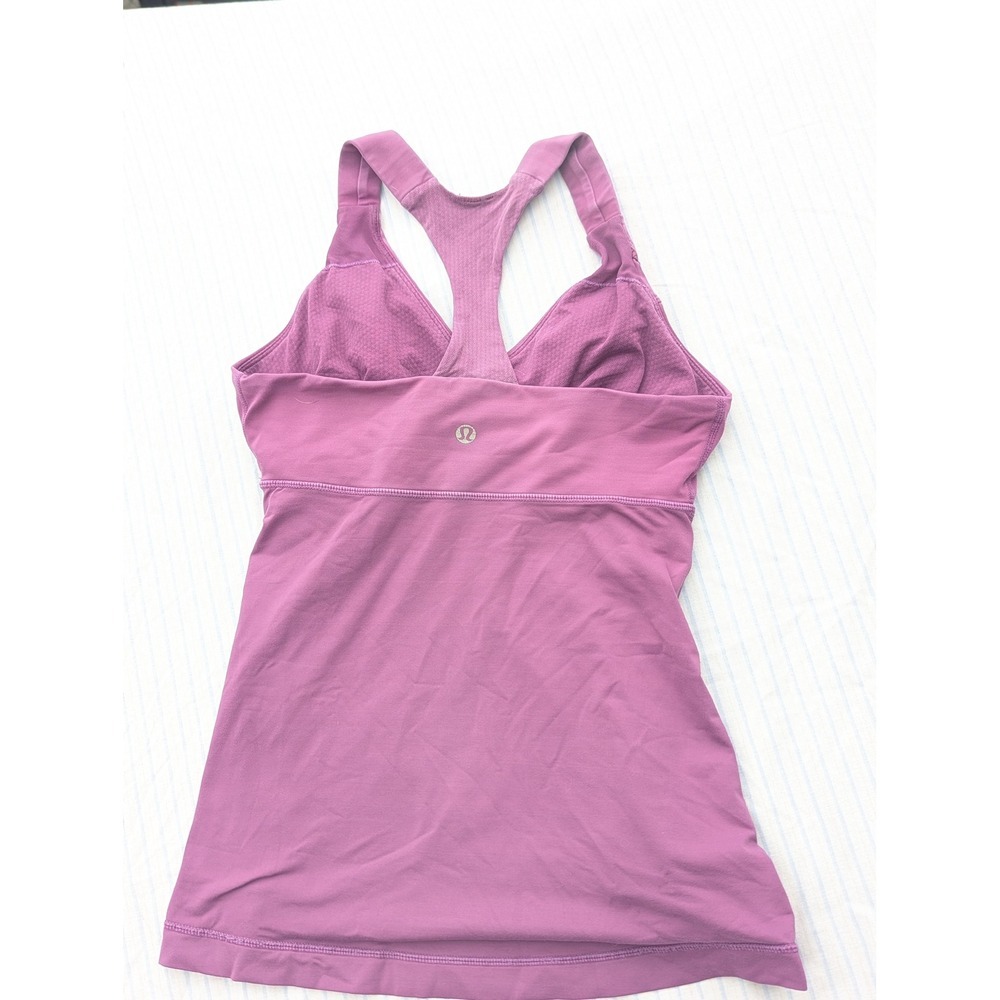 Lululemon Athletica Purple Bra Shelf Tank Top - Picture 9 of 11